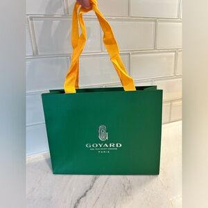 Goyard shopping bag, small size 8.5” x 6.75” x 2.5”